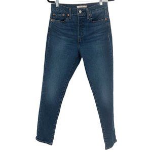 Levi's Wedgie Skinny High Rise Denim Jeans Stretch